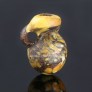 Ancient glass jar pendant, 3-1 century BC